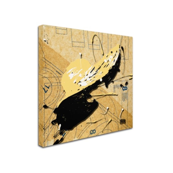 Roderick Stevens 'Beige Floppy' Canvas Art,24x24